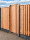 Tuinscherm Red class wood geschaafd 21 planks - Afbeelding 2