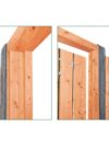 Tuindeurkozijn + aanslagligger Red Class wood