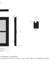 Douglas Steellook vleugelraam enkel - linksdraaiend - Afbeelding 2