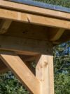 Aluminium daktrim recht 4,5 x 4,5 x 250 cm - Afbeelding 2