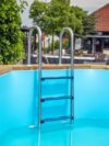Luxe houten zwembad Mambo Beach 355 x 307 x 116 cm - Afbeelding 4