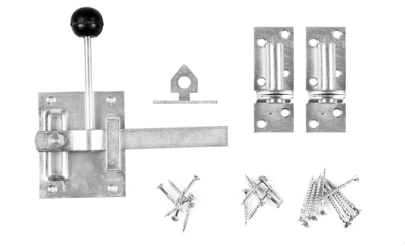 Kastanjepoort compleet B120 x H120 cm - Afbeelding 3