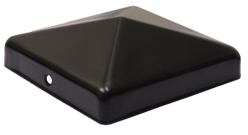 Paalornament zwart Pyramide