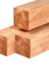 Paal Red class wood 14x14cm - 300cm